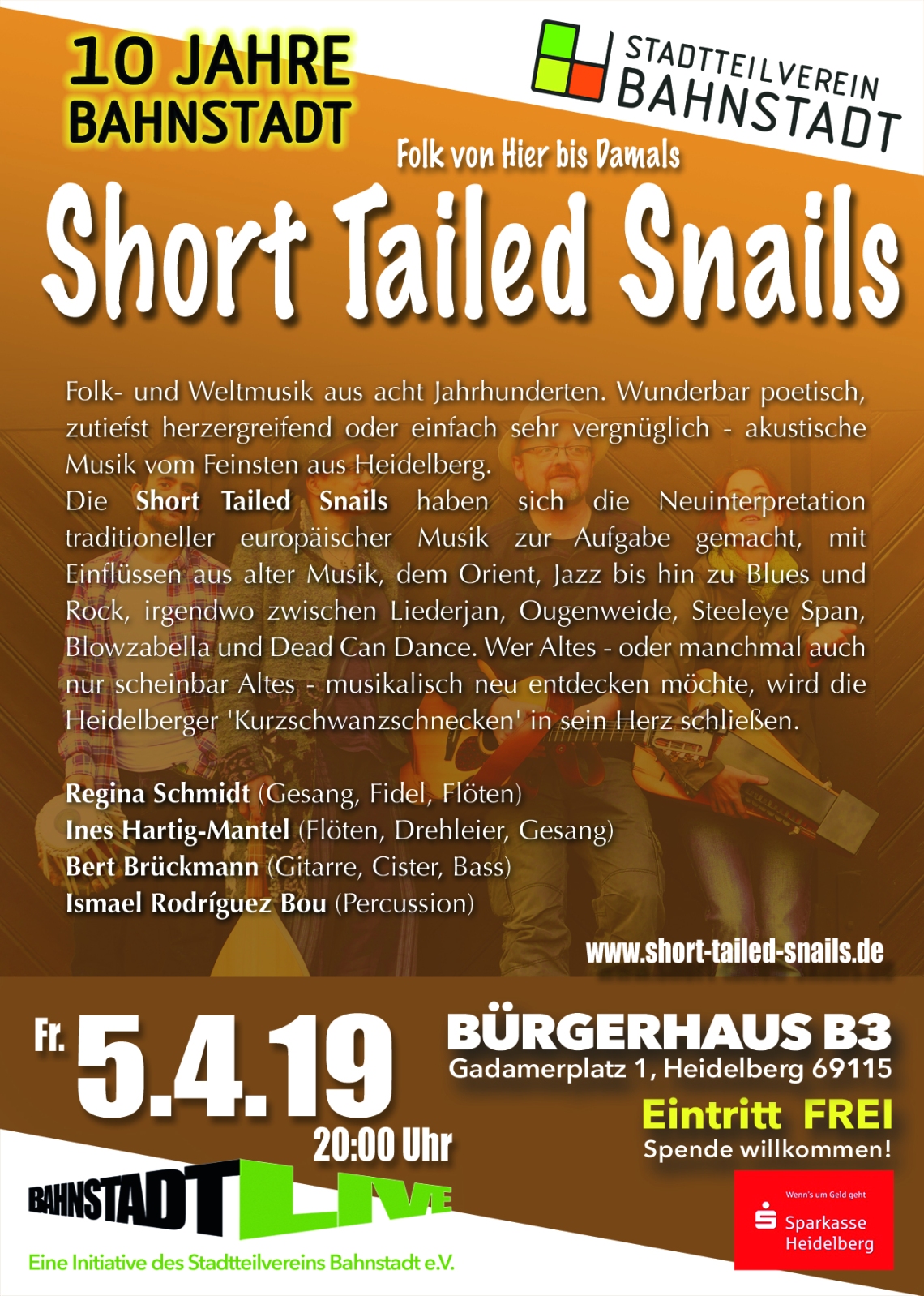 Bahnstadt Short Tailed Snails A6 flyer-2